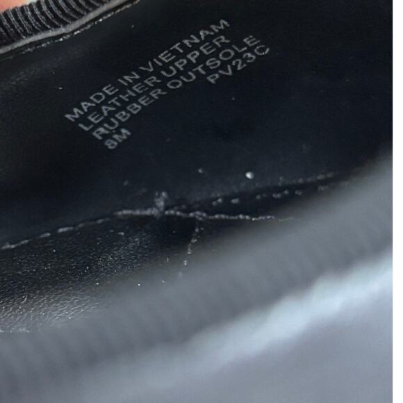 Michael Kors Nori Leather Ballet Flat Black Size 8 - Picture 7 of 8